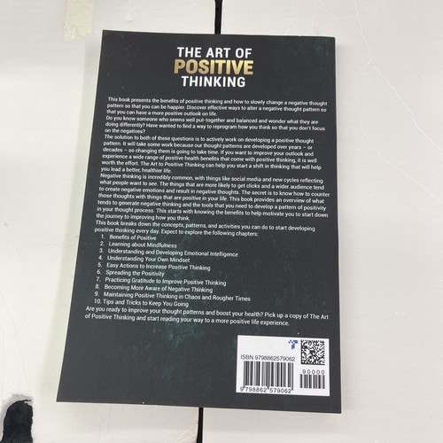 The Art of Positive Thinking Eliminate Negative Thinking I Emotional Intellig... - Picture 2 of 2