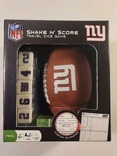 NFL New York Giants Shake N' Score. Travel Dice Game. New. Fast Shipping.