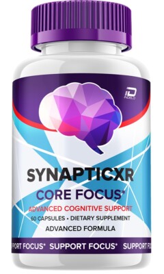 (1 Pack) SynapticXR Brain Supplement Capsules   Synaptic XR All-Natural Maximum