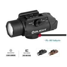 Olight PL-3R Valkyrie Rail Mount Rechargeable Weaponlight Tactical Flashlight