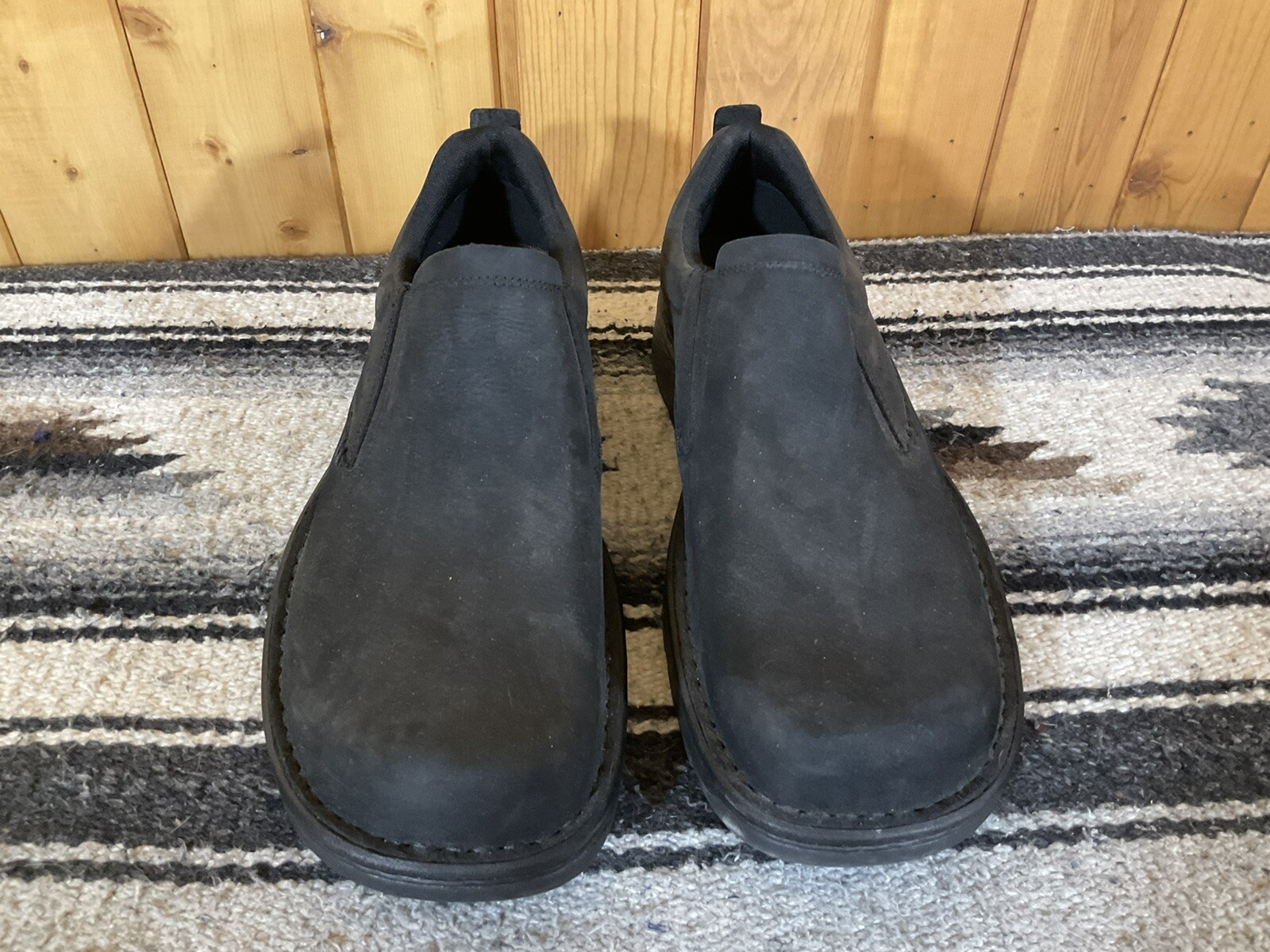 Merrell World Legend Men Black Loafers Size 10 Gem