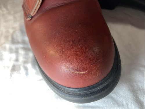 Women’s Vintage 80's 2326 Red Wing Work Boots Size 7.5 EE Made in USA steel toe - Picture 2 of 11