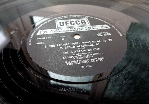 SXL 6006 - Holst The Hymn Of Jesus - Adrian Boult LPO - Decca UK NB - 3W/3W - NM - Picture 11 of 11