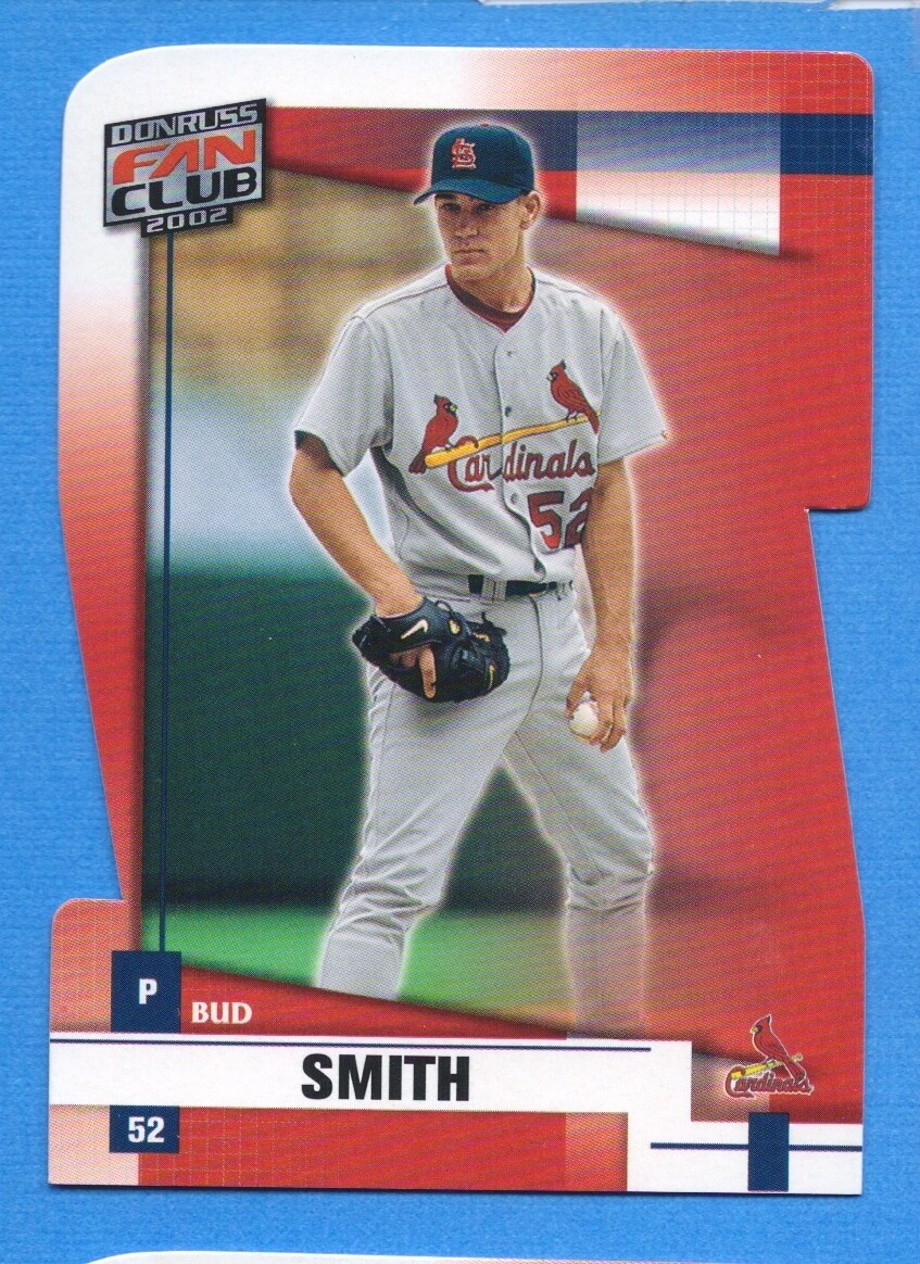 2002 Donruss Fan Club Die-Cut #173 Bud Smith Cardinals