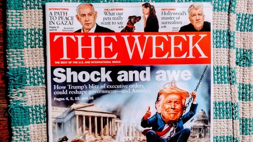 THE WEEK BEST OF U.S.& INTERNATIONAL MEDIA TRUMP'S BLITZ 01/31/2025 ISSUE - Picture 4 of 24