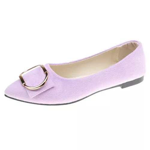 Bequemer modischer eleganter Damenschuh rutschfest flache Schuhe Slipper flache Party - Bild 74 von 75
