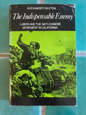 The Indispensable Enemy: Labor & Anti-Chinese Movement in California PB  Saxton