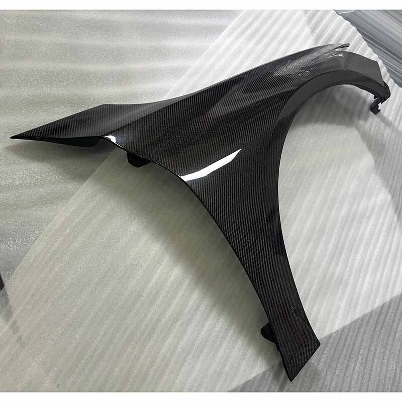 Guardabarros delantero de fibra de carbono real para Honda Accord 2018-2022 Foto 4 de 4