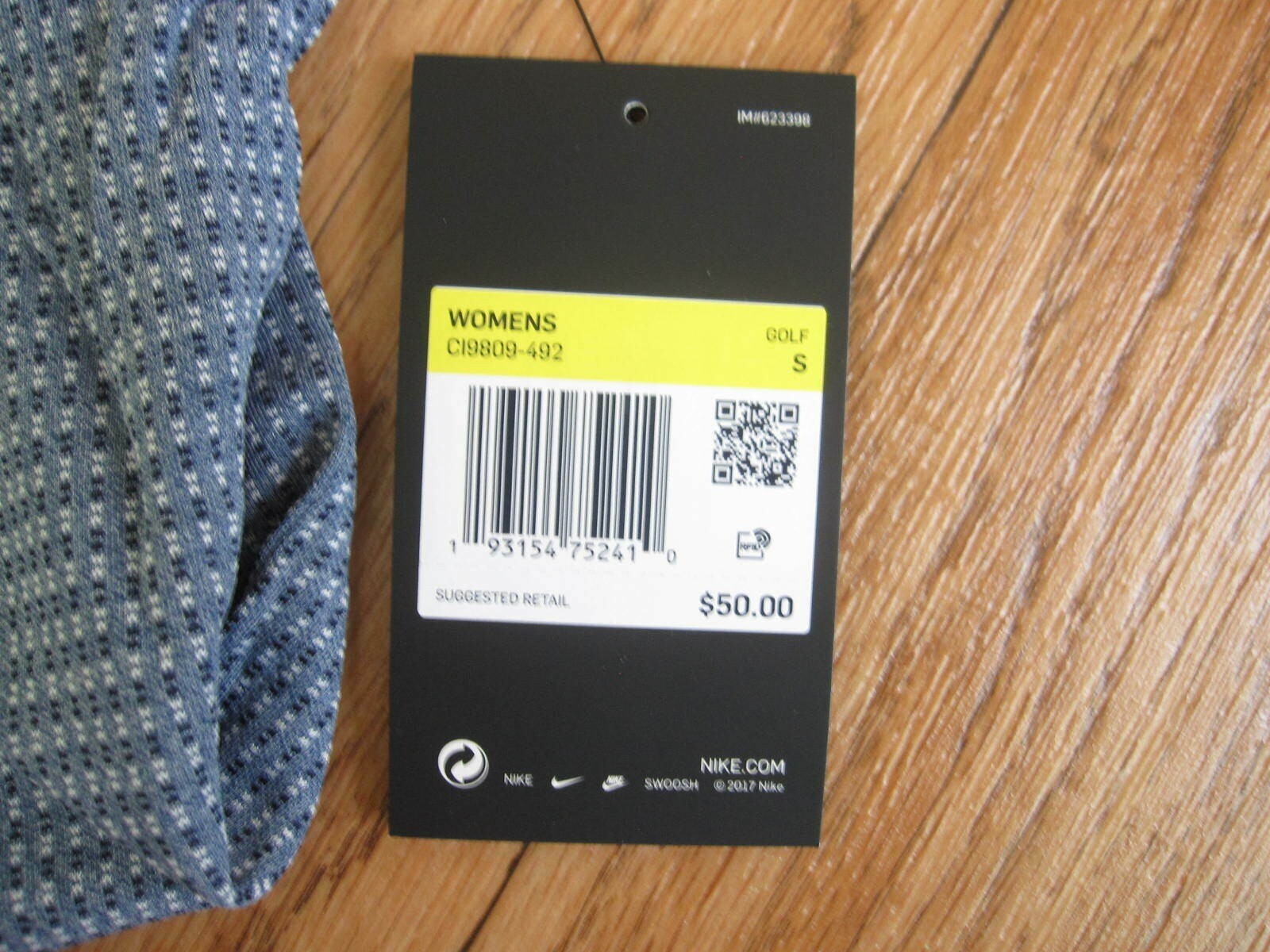 New W/ Tag Nike Standard Fit Sleeveless Golf Shirt Sz S (CI9809-492) Retail $50 thumbnail 7