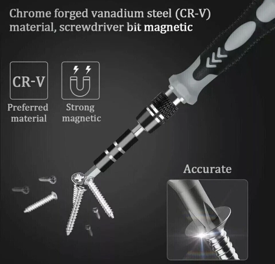 Phone Repair Tool Kit Set Screwdriver For Samsung Galaxy S6 21 22 23 24 Note Tab - Image 4 of 4