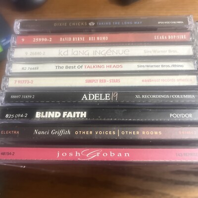 CD lot U-pick Jackson Browne, Neil Young, James Taylor, The Band, Diana Krall