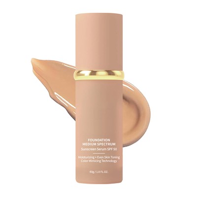 4 in 1 foundation Liquid- Hydrating Medium full coverage concealer SPF 50+