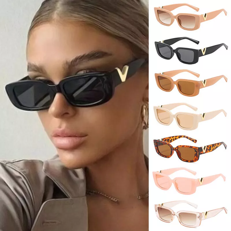 Rectangle frame cheap sunglasses