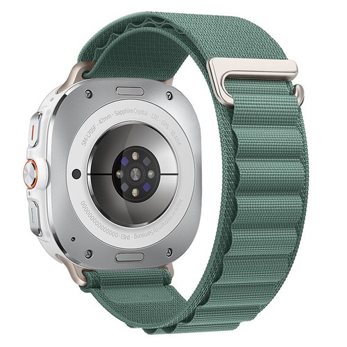 Bracelet Alpine Loop pour Samsung Galaxy Watch Ultra2/Ultra 47 mm bracelet nylon - Photo 24 sur 29