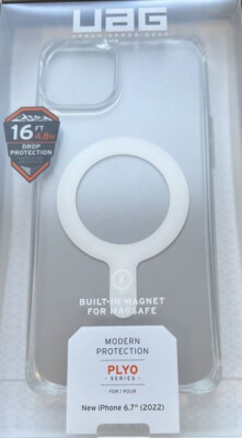  UAG - Plyo Series Clear Case with Magsafe for iPhone 15 Plus/14 Plus - Ice 