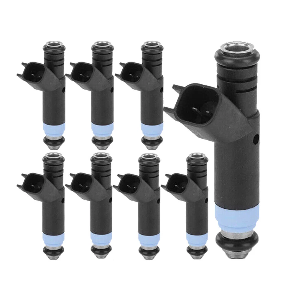 Inyector de combustible 8 piezas FJ454 para Jeep Grand Cherokee TJ Wrangler Dodge Ram 1500 furgoneta Foto 2 de 4