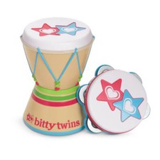 American Girl BT BITTY TWIN MUSIC & PLAY SET for 15" Baby Dolls Tambourine NEW