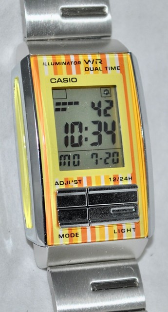 Women's Casio Futurist Chronograph Digital Watch La201w-9c for sale online | eBay