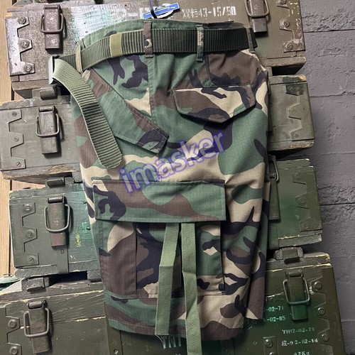Men's Combat Shorts Army Military Tactical Cargo Pants Urban Casual Camouflage - Picture 19 of 36