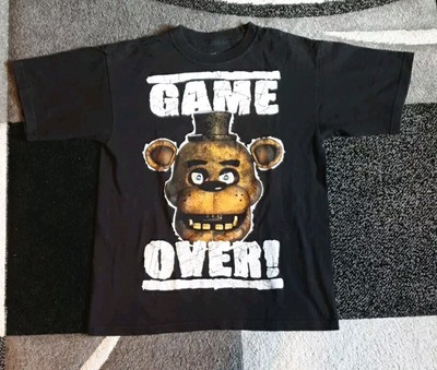 Five Nights At Freddy's Shirt Freddy Game Over Größe M Unisex Fnaf