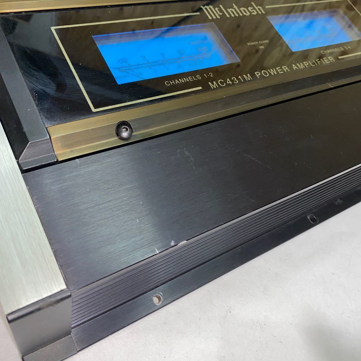 McIntosh MC431M Car Audio Power 4 Channel Amplifier Tested