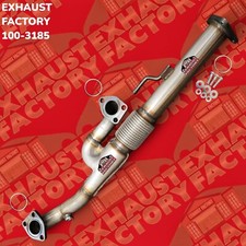 100-3185 FRONT EXHAUST FLEX Y PIPE FITS 2010-2013 ACURA MDX 3.7L STAINLESS STEEL