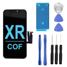 iPhone XR A1984 A2105 A2106 A2107 LCD Replacement Screen COF Premium + Tools NEW