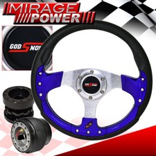 Hub Adapter Hub Extender Blue Fusion Style Steering Wheel For 84-89 Corolla