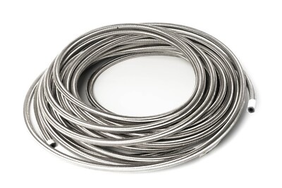 0,5m NBR Stahlflexleitung Dash 4 / -4 AN / JIC 4 Ölleitung 5,4mm