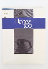 Hanes Too Stockings Silky Opaque Brown Size AB Small New Vintage