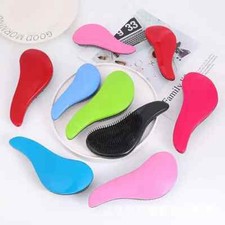 Detangling Hair Brush Curved Anti Static Hairbrush, Salon Fashion, Peine curva.