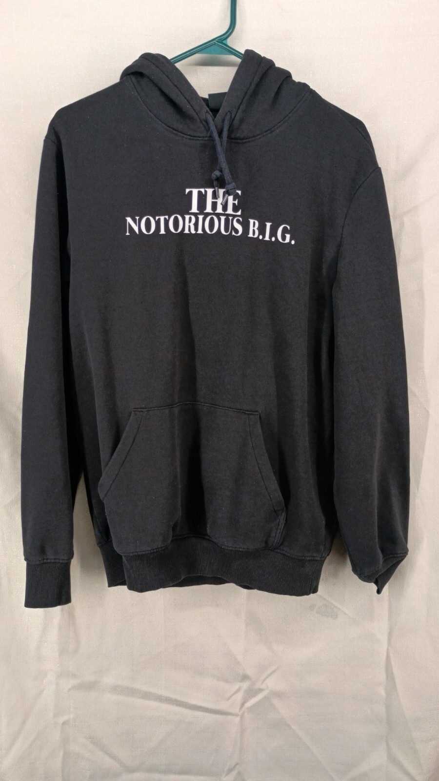 Men's H&M Notorious B.I.G Hip-Hop Hooded Sweatshirt Size Small