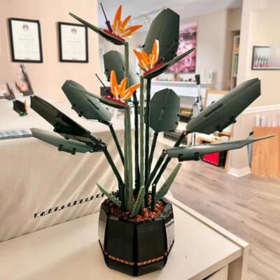 Botanicals Bird of Paradise Collection 10289 Building Blocks New Sealed (bagged)
