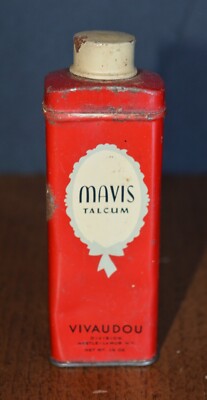 VTG MAVIS TALCUM by VIVAUDOU/Nestle-Le Mur FULL 1.25 oz. UNUSED