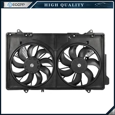 Electric Radiator Condenser Fan Assembly For 2017 2018 2019 2020-2023 Mazda CX-5