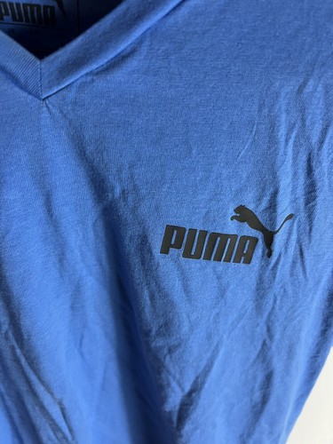 Puma T-Shirt blau Größe S Logo Grafik - Bild 9 von 11