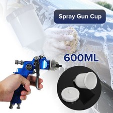 For Devilbiss Pro Pri Flg 600ml Gravity Paint Spray Gun Cup Replacement Rubber