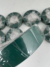 3M TEMFLEX  VINYL ELECTRICAL TAPE  1700C  3/4" X 66'  GREEN  Lot Of 10 