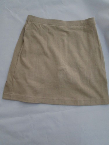 Lands' End Girls skort Uniform Khaki Navy Blue gray 10 14 16 NEW yellow - Picture 4 of 13