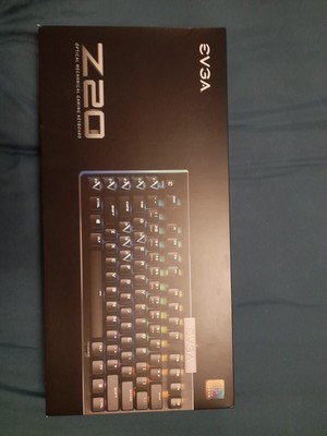 EVGA Z20 RGB Optische Mechanische (Linear Switch) Gaming Tastatur US Layout 811-W1