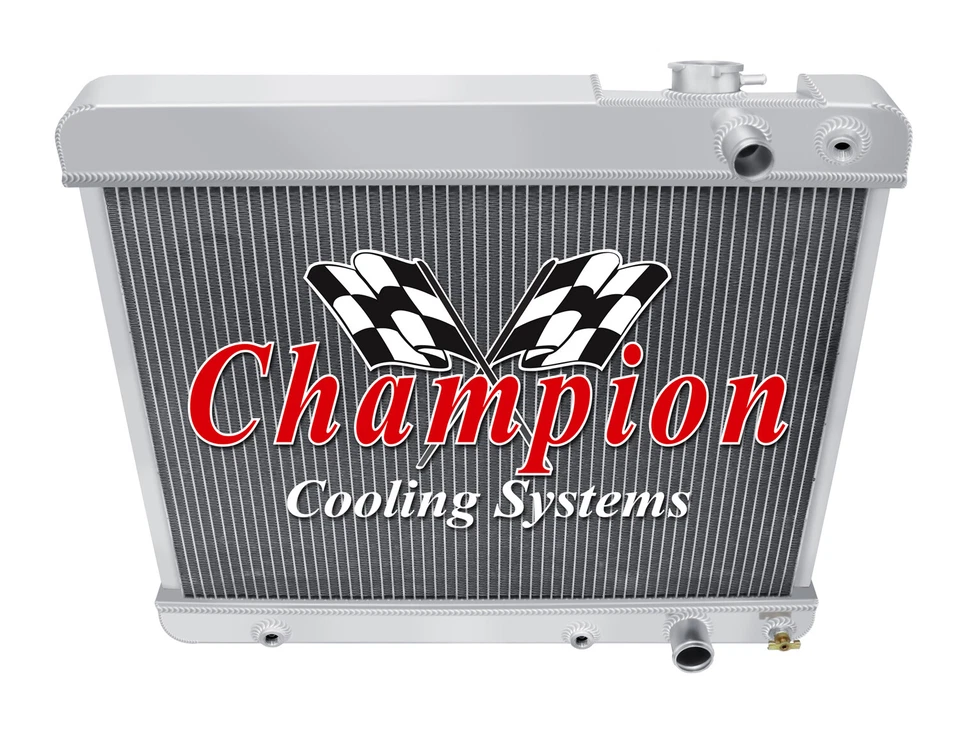 KR Champion 3 Row Radiator for 1963 - 1966 Chevrolet C10 Pickup LS Swap - Image 3 of 4