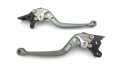 Paire de Leviers Longs Titane AVDB Frein et Embrayage CNC HYOSUNG COMET 125