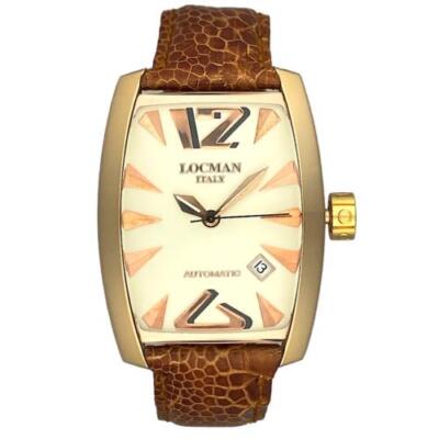 Locman Panorama REF. 152 100 Gr. 18K Rose Gold Swiss ETA 2824-2 Automatic Men's