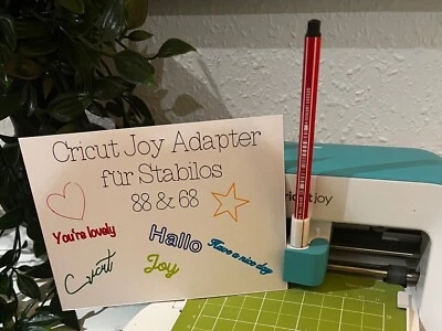 MARKENLOS Stiftehalter Adapter passend für Cricut Joy für Stabilo 68 88 made by Rudolf