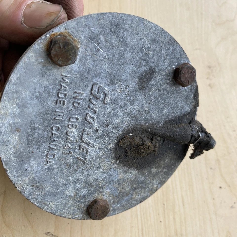 1976-1977 Sno-jet SST 440 de colección moto de nieve eje de oruga cojinete portador bueno Foto 2 de 2