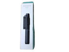 K07 Selfie Stick Integrated Tripod iOS Android Stainless Steel Black