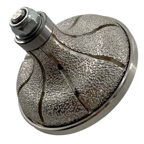 Rueda de perfil manual Ogee Diamond para pulidoras y amoladoras angulares - Imagen 1 de 11