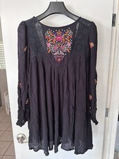 Free People Black Dress Medium