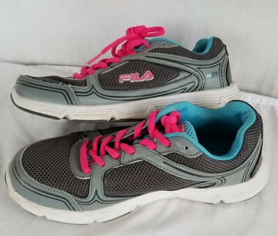 FILA Gray 5HR18027-076 Running Shoes Sneakers Womens Size