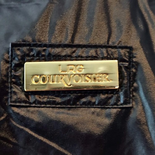LRG Lifted Research Courvoisier Mens NWT Size M Shiny Black Full Zip Windbreaker - Picture 8 of 12